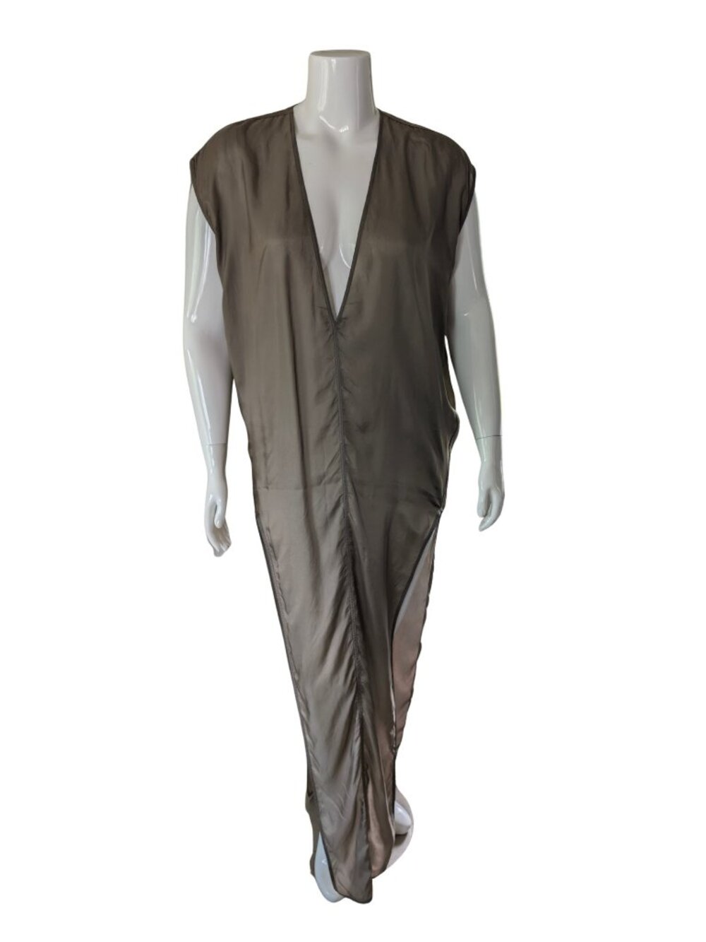 Rick Owens SS22 Fogachine Arrowhead Gown Dust NWT Archive IT 48 Rare